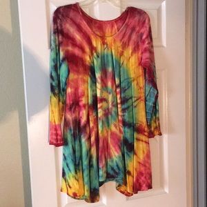 Tie dye dress